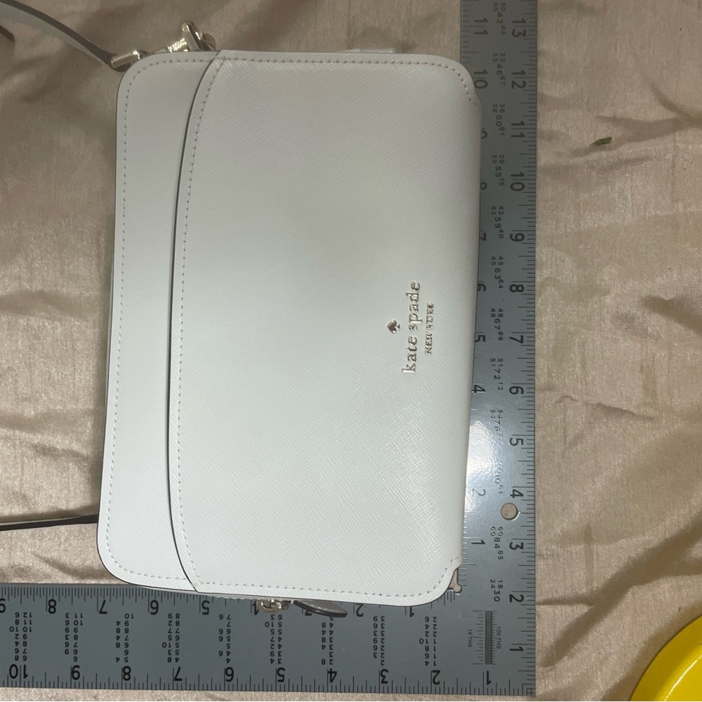 Kate Spade White Leather Crossbody